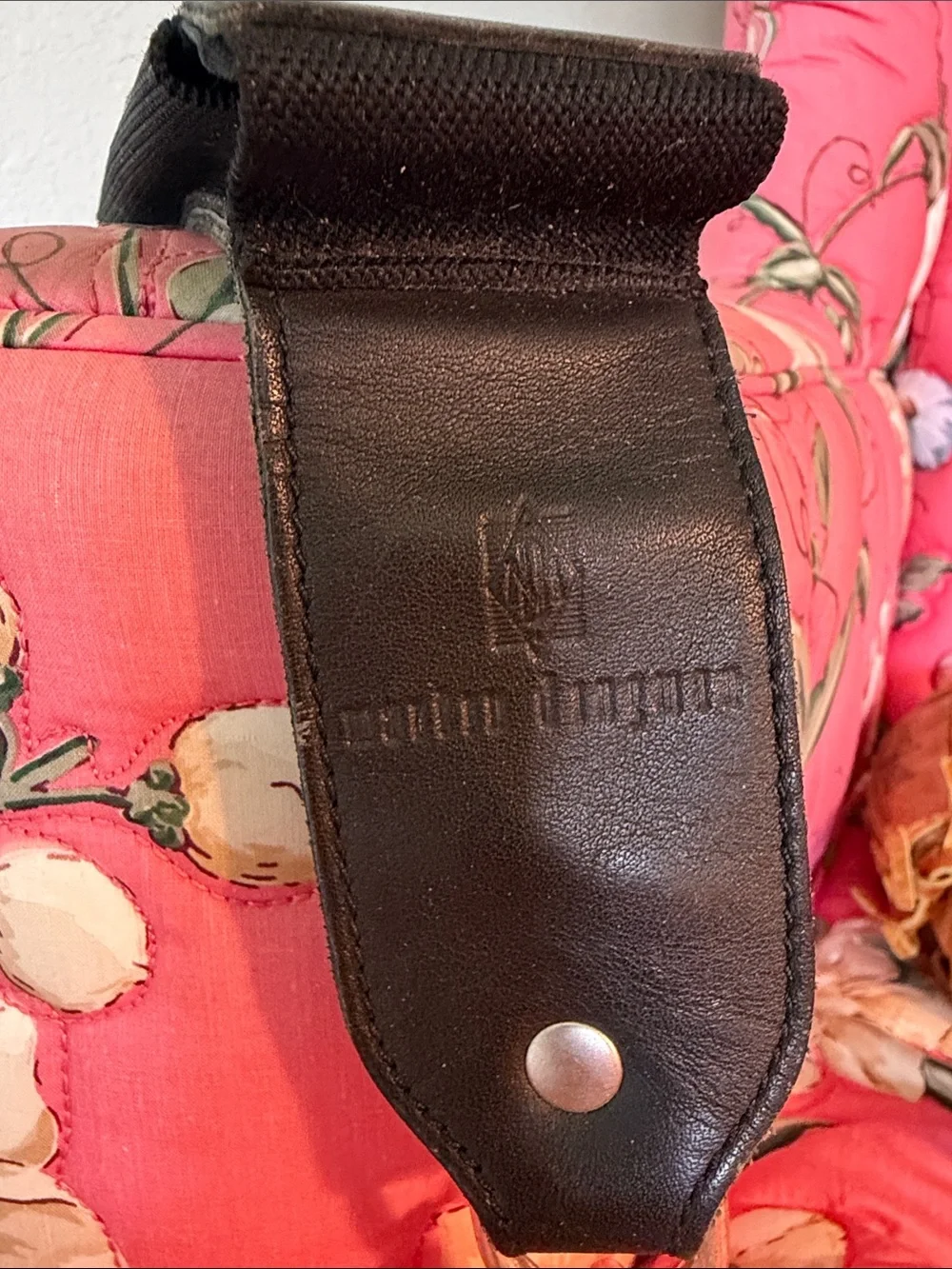 Martin Dingman Black Leather/Alligator Briefcase